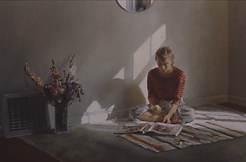 Bazak_After Vermeer After Vermeer, Oil on canvas by Katherine Bazak