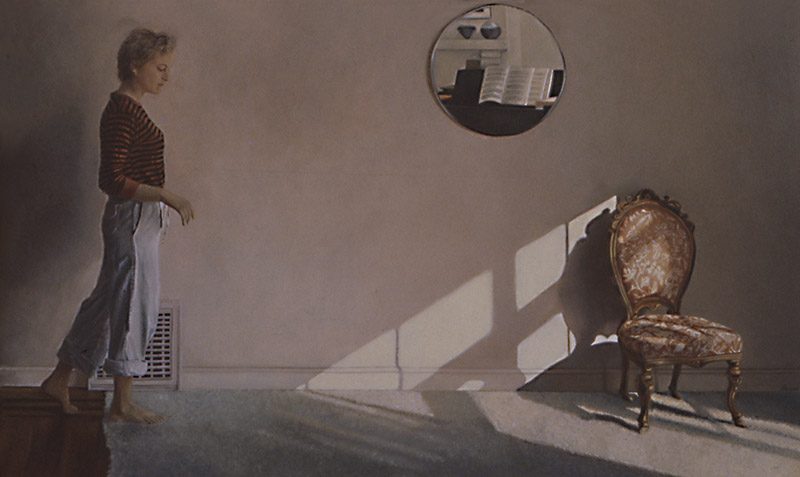 Bazak_Afternoon Light Afternoon Light, Oil on canvas by Katherine Bazak