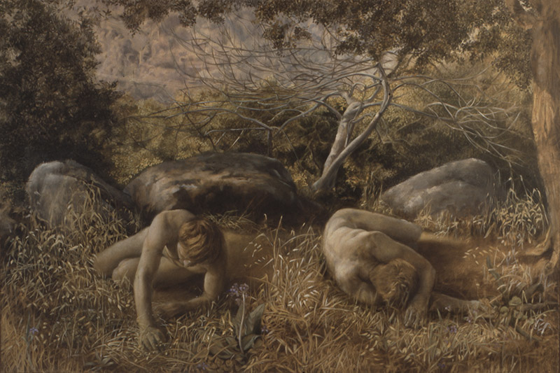 Bazak_waxing and Waning Waxing and Waning, Oil on canvas by Katherine Bazak