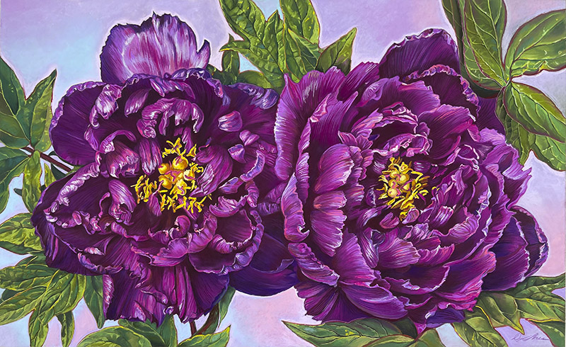 Beloved, pastel on board by Deb Shea